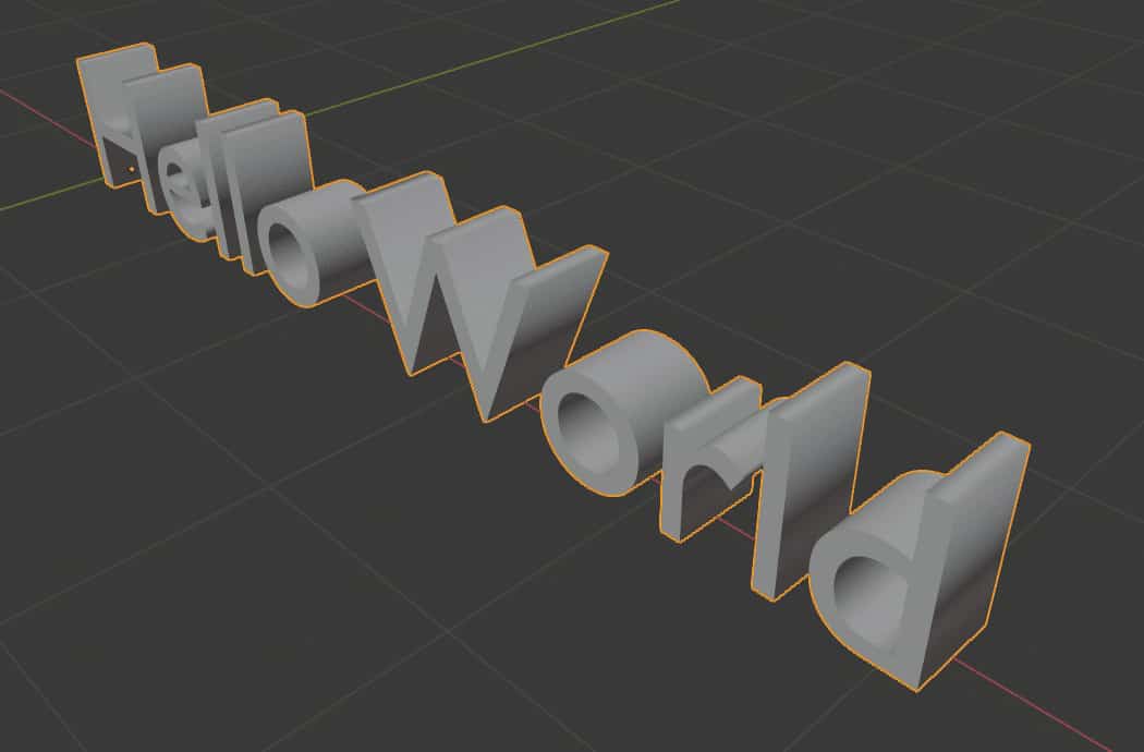 blender 3d font download