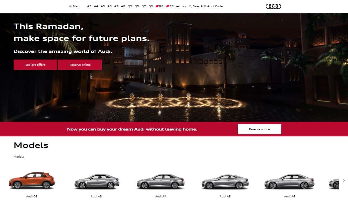 Audi Abu Dhabi launches e-commerce platform for customers in Abu Dhabi and Al Ain