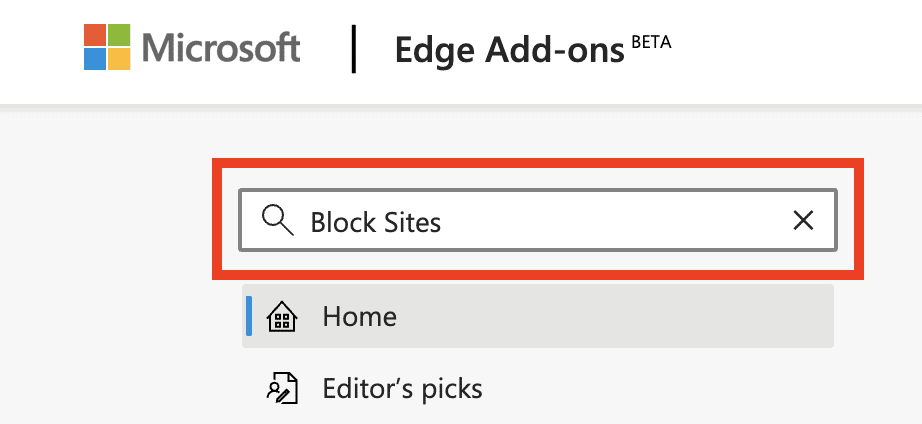 How To Block Sites On Microsoft Edge