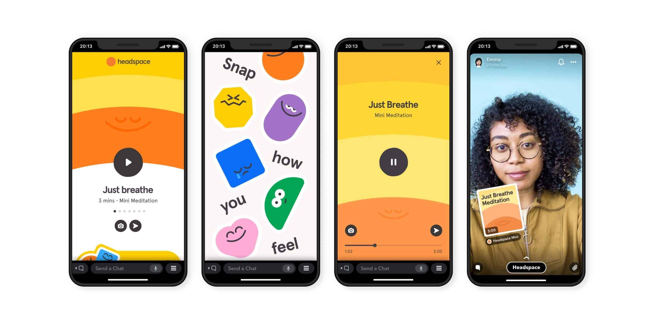 Snapchat Launches In-App Meditation Experience With Headspace