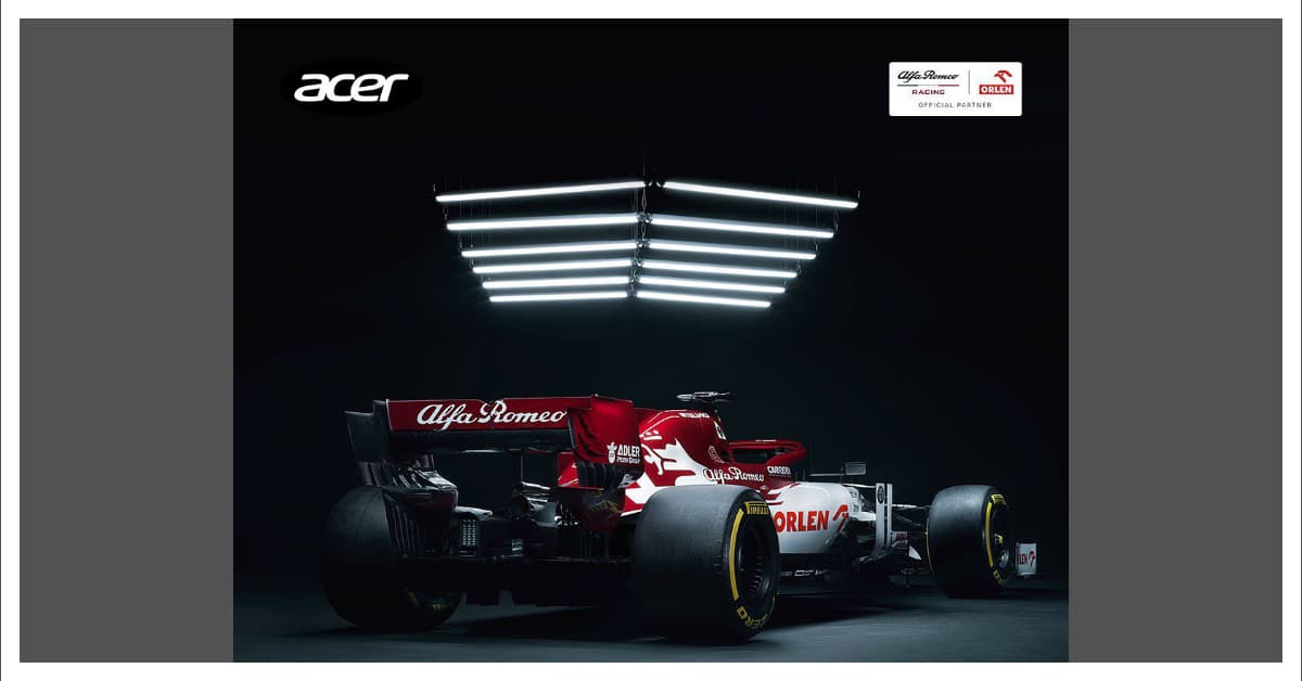 Alfa Romeo Racing ORLEN and Acer keep pushing innovation