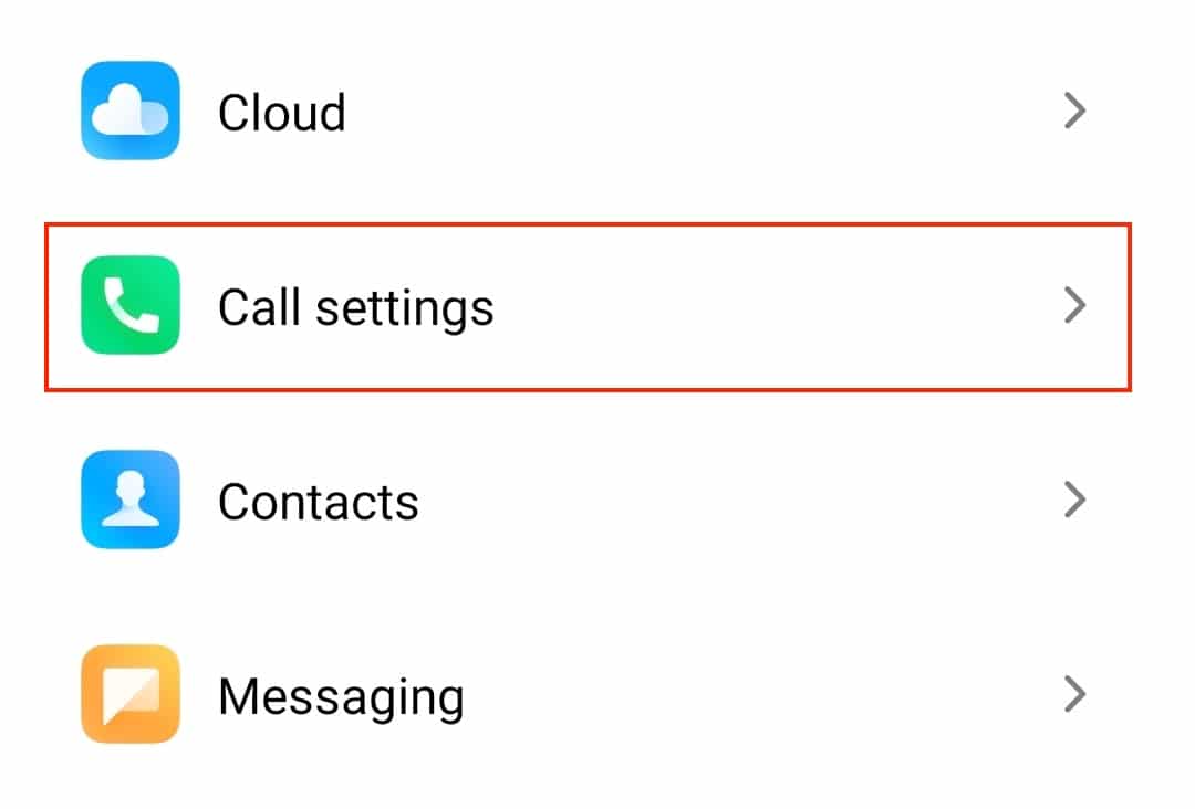 How to turn off the caller id on Android