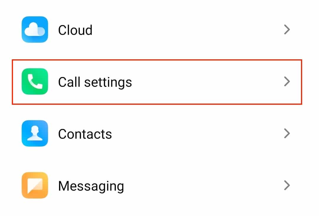 how to turn no caller id off android