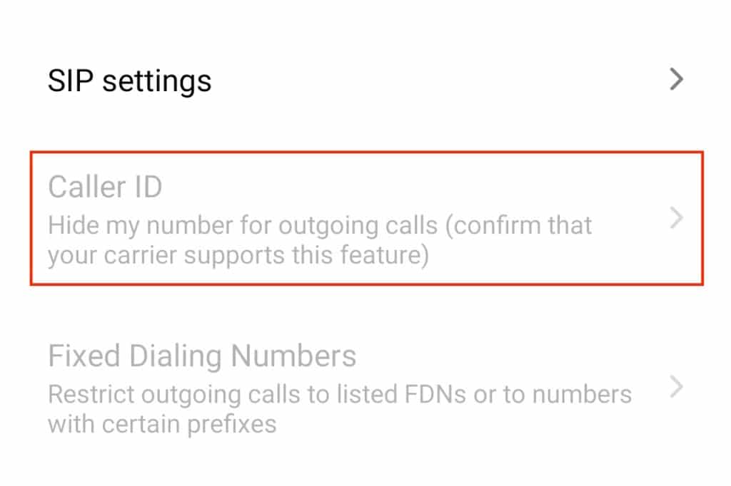 how to turn your no caller id off