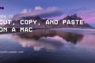 How to cut, copy and paste on a Mac