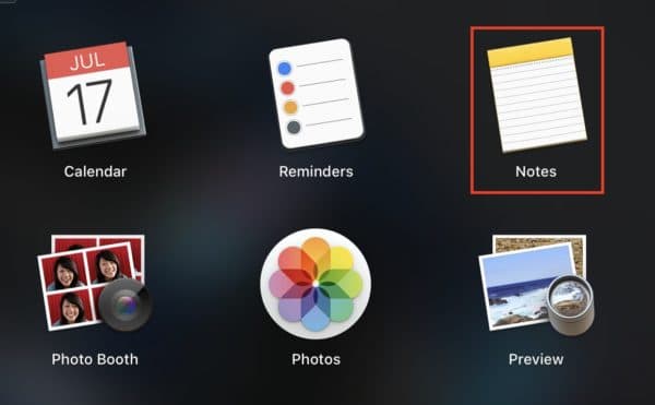 mac notes app how to make a hiper link