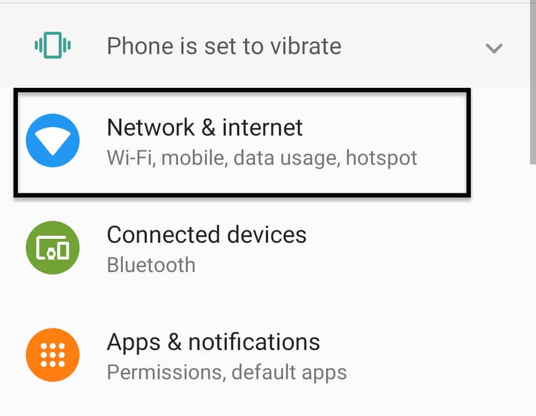 How to find the IP address of an Android device