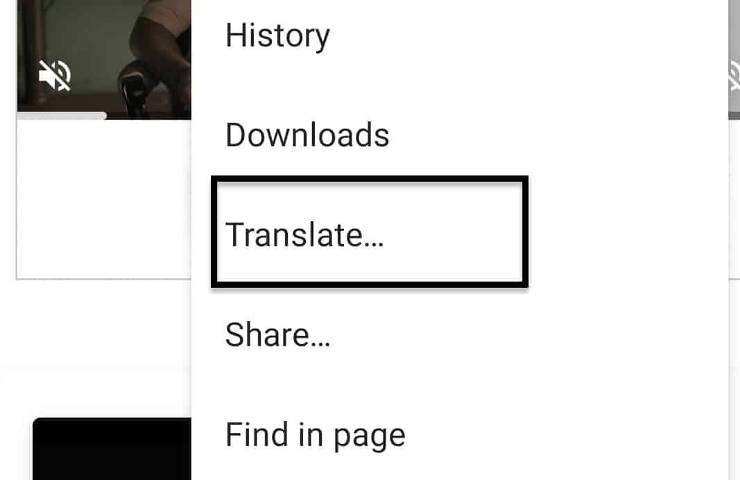 How to translate a page on Android