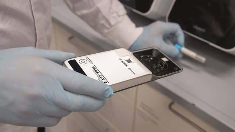 Bosch သည် SARS-CoV-2 အတွက်အမြန်ဆုံး PCR စမ်းသပ်မှုကိုစတင်ခဲ့သည်