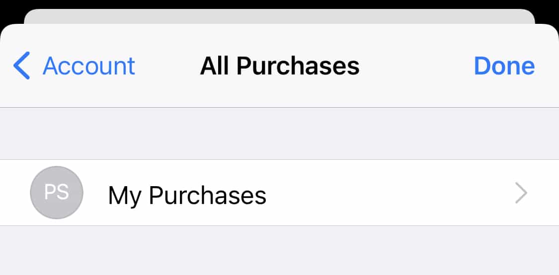 How to view the Purchase History on the Apple App Store