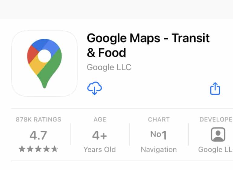 How to set Google Maps as the default app on iPhone