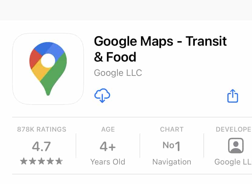 Google Maps-i iPhone-da standart tətbiq olaraq necə qurmaq olar
