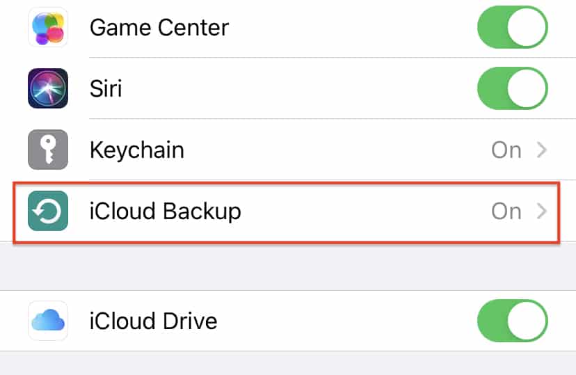 How to backup your iPhone to the Cloud