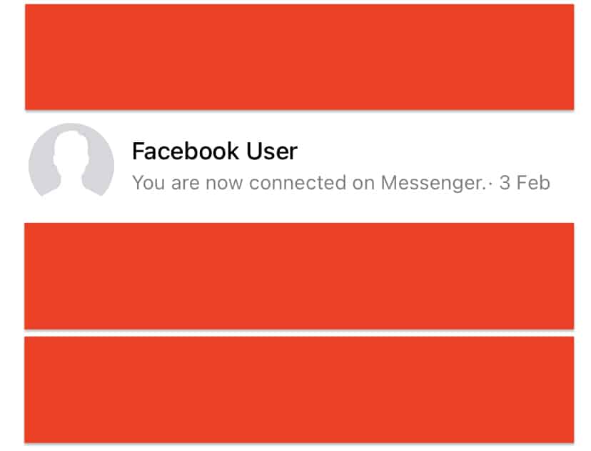 Cómo eliminar mensajes archivados en Facebook para iPhone