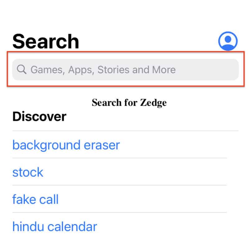 zedge app on iphone