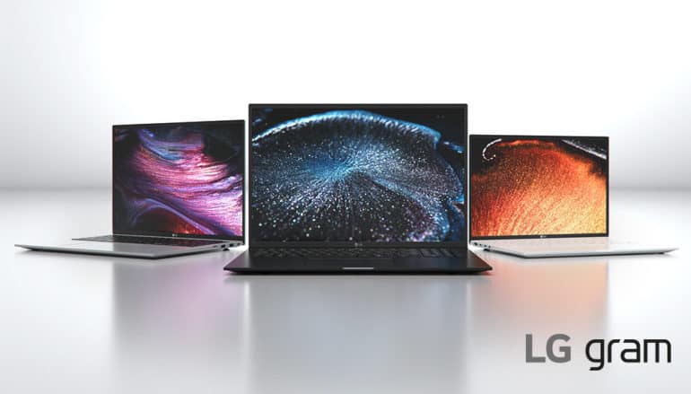 LG’S 2021 GRAM laptops stun with large 16:10 aspect ratio screens and sleek new design