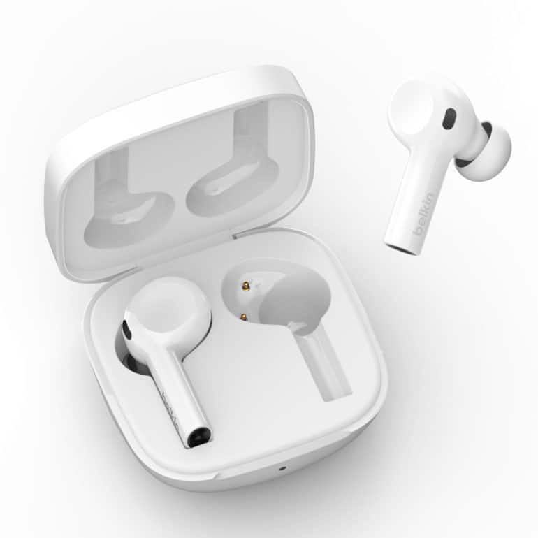 Belkin introduces SOUNDFORM Freedom True Wireless Earbuds, 2-in-1 Wireless Charger Stand with MagSafe and Linksys Aware