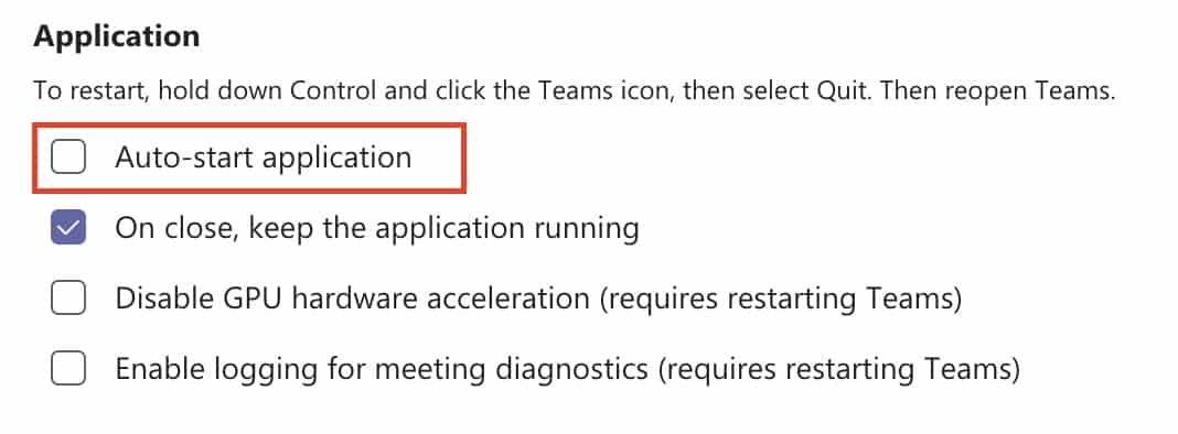 How to stop Microsoft Teams from opening on startup
