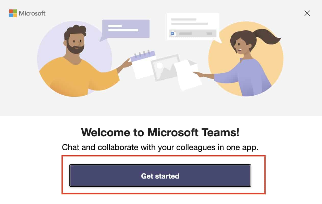 How to download the Microsoft Teams application on your Desktop