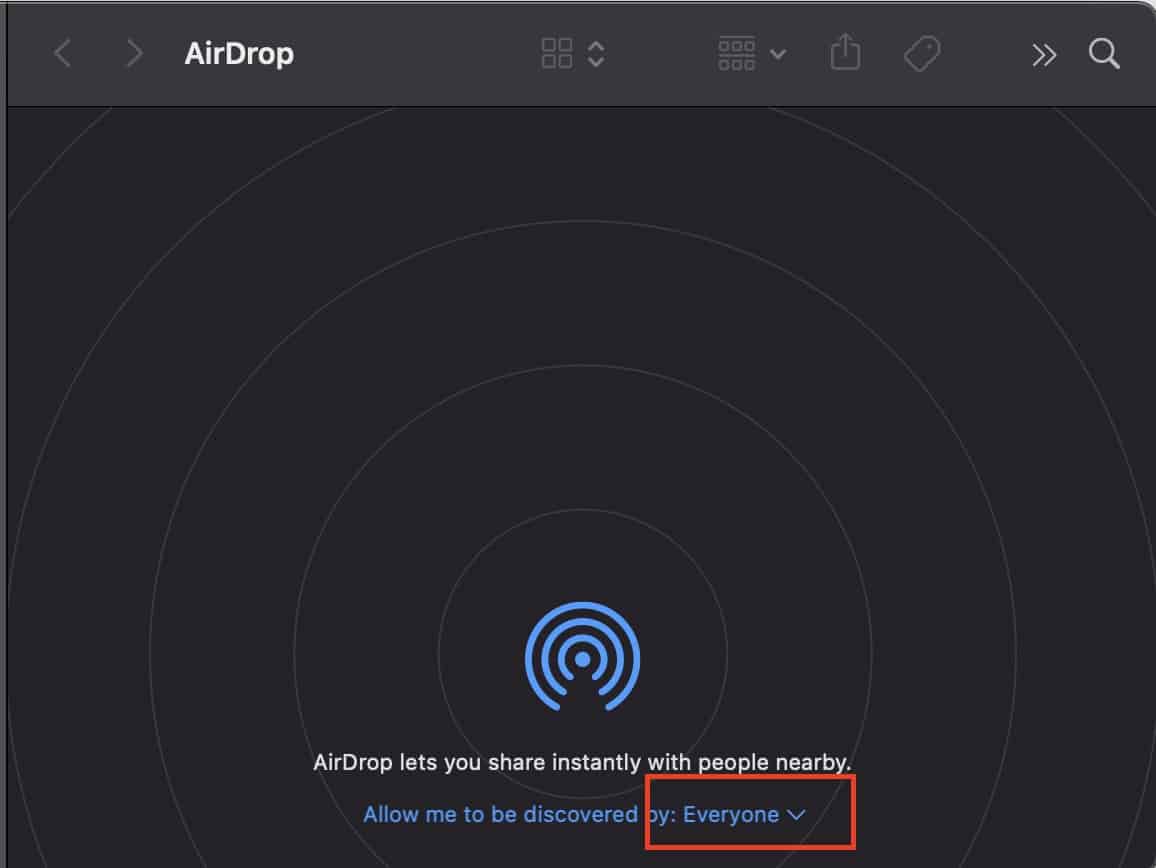 How to find Airdrop on the Mac?