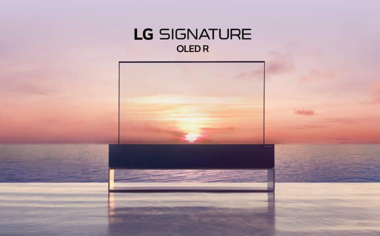 LG, BƏƏ-də dünyanın ilk yuvarlanan OLED TV-sini təqdim edir