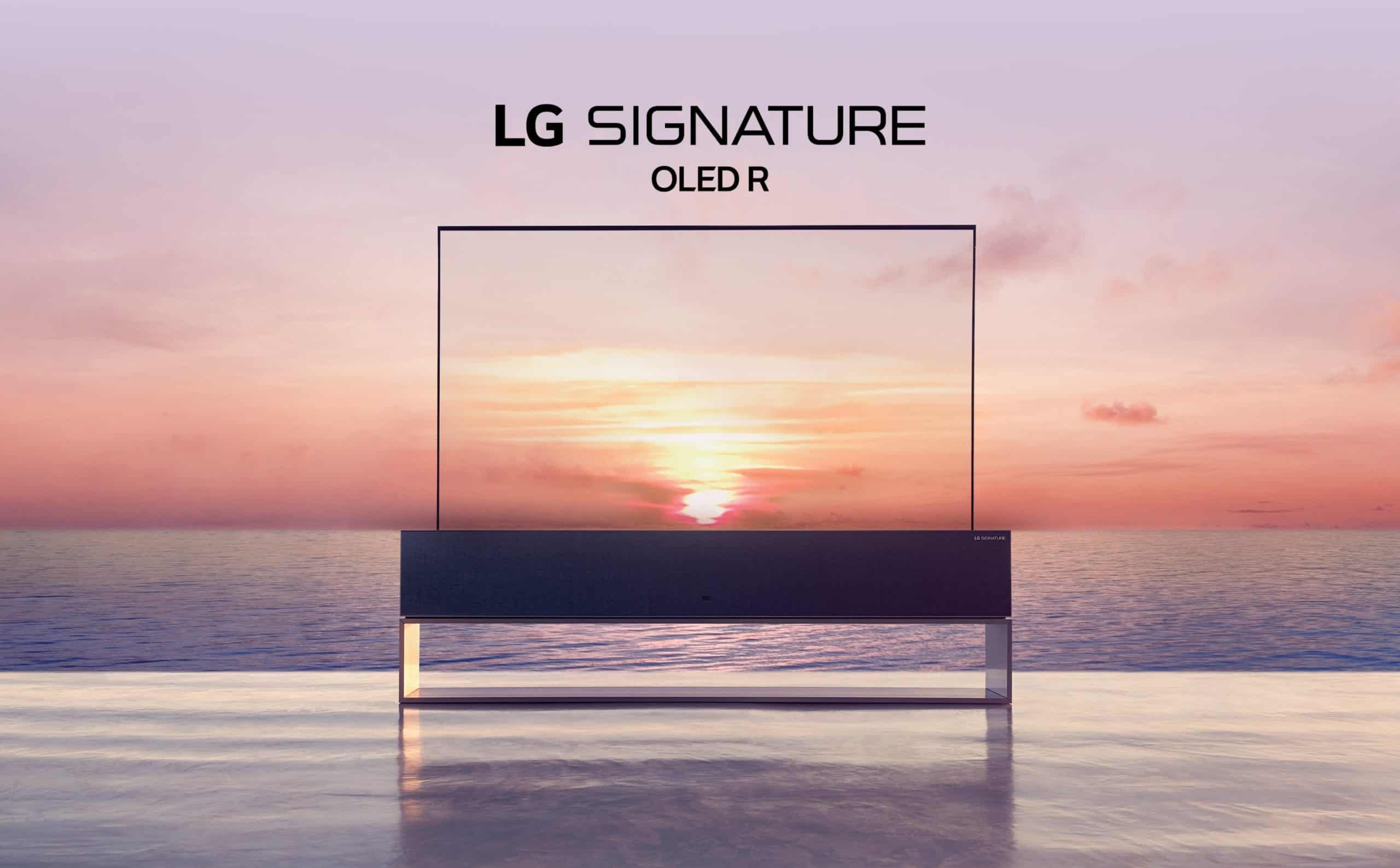 LG launches world's first rollable OLED TV in the UAE