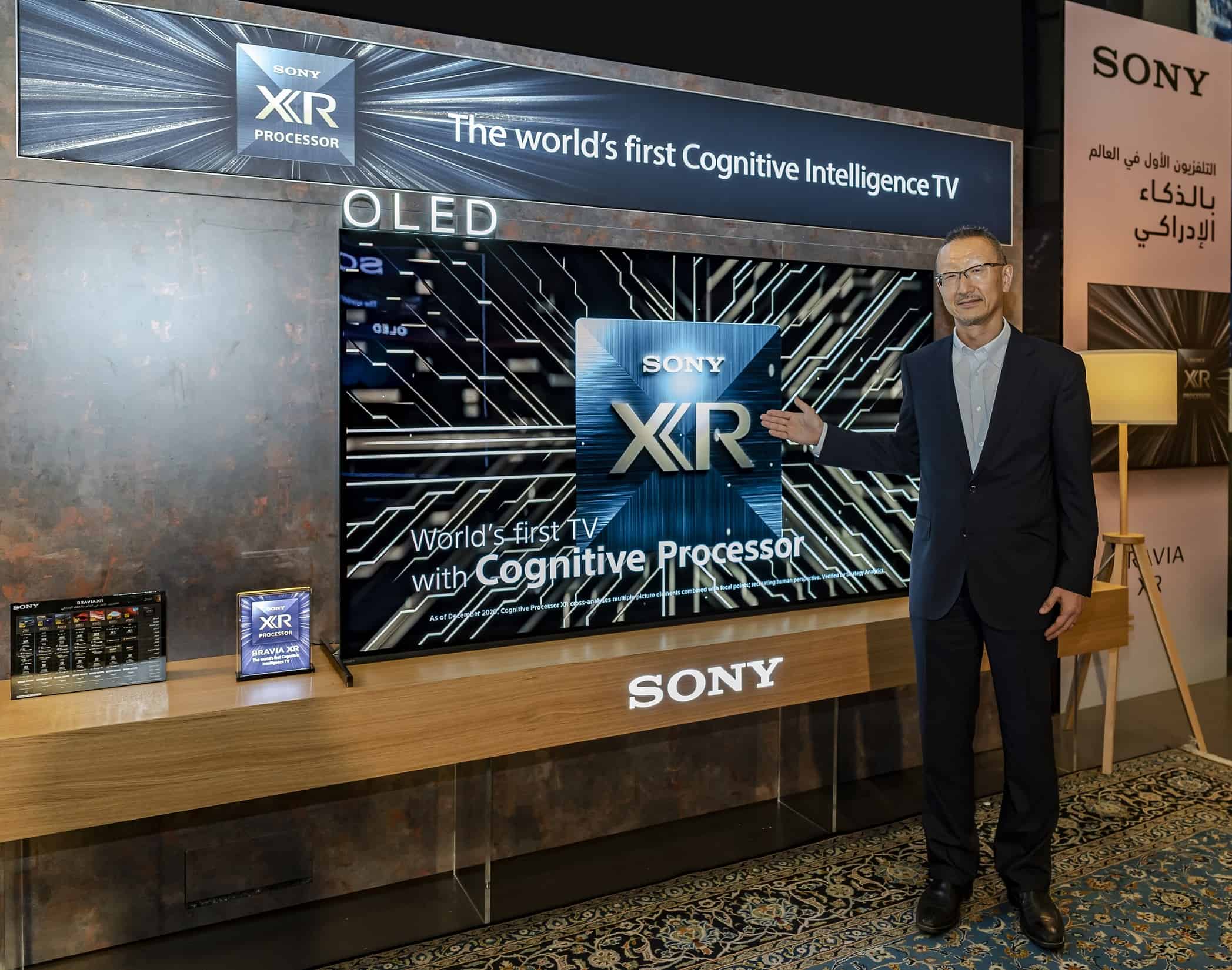 World’s first cognitive intelligence TV – Sony BRAVIA XR TVs are now available in the UAE