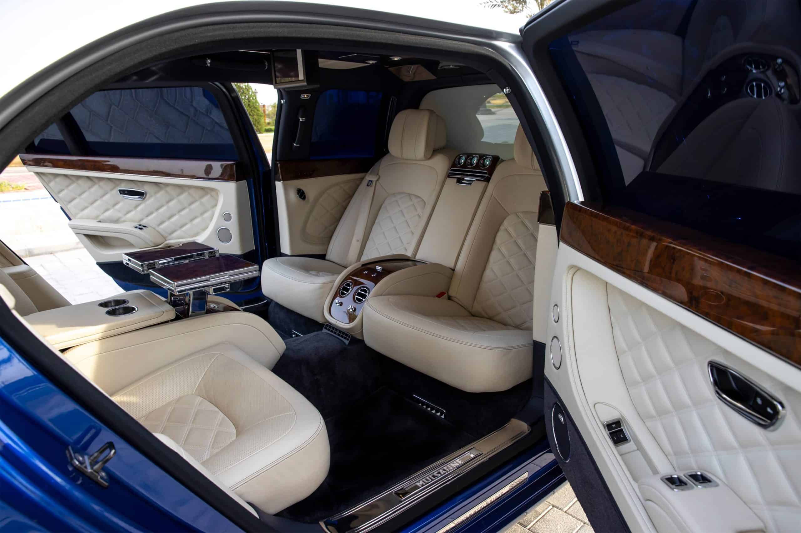 Here's your chance to own the ultimate luxury four door, the Mulsanne Grand Limousine by Mulliner