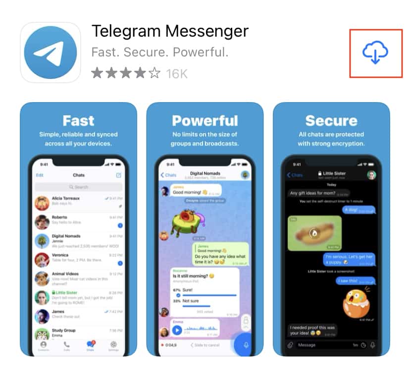 How to download and set up the Telegram app