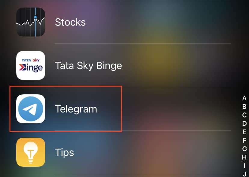 How to change the default language on Telegram