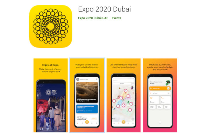 Expo 2020 Dubai’s official app is now available for download.