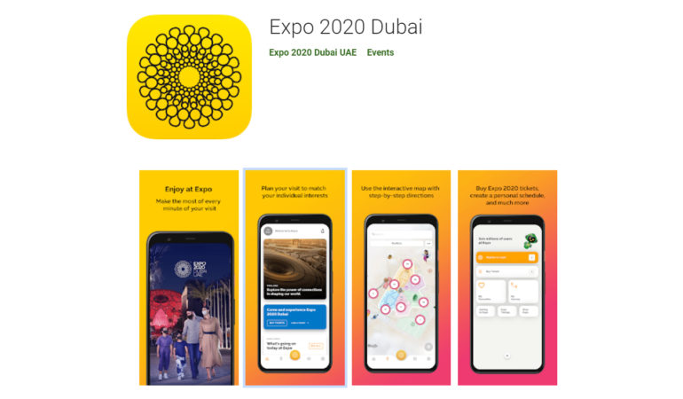 Expo 2020 Dubai’s official app is now available for download.