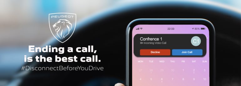 PEUGEOT Luncurkan Kampanye Disconnect Before You Drive di Road Safety Push
