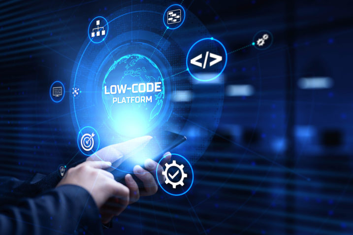 Quick Application Development by Users through Low-Code Platforms