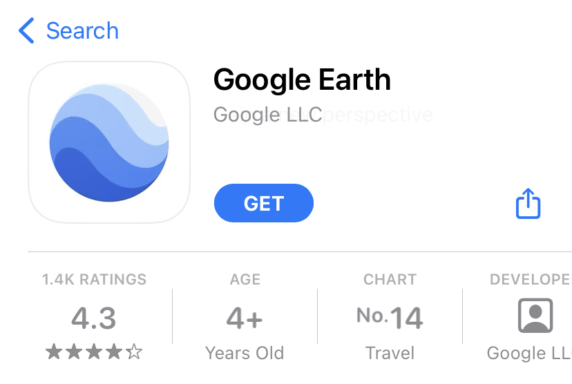 2021-ci ildə smartfonlarda Google Earth-dən necə istifadə etmək olar