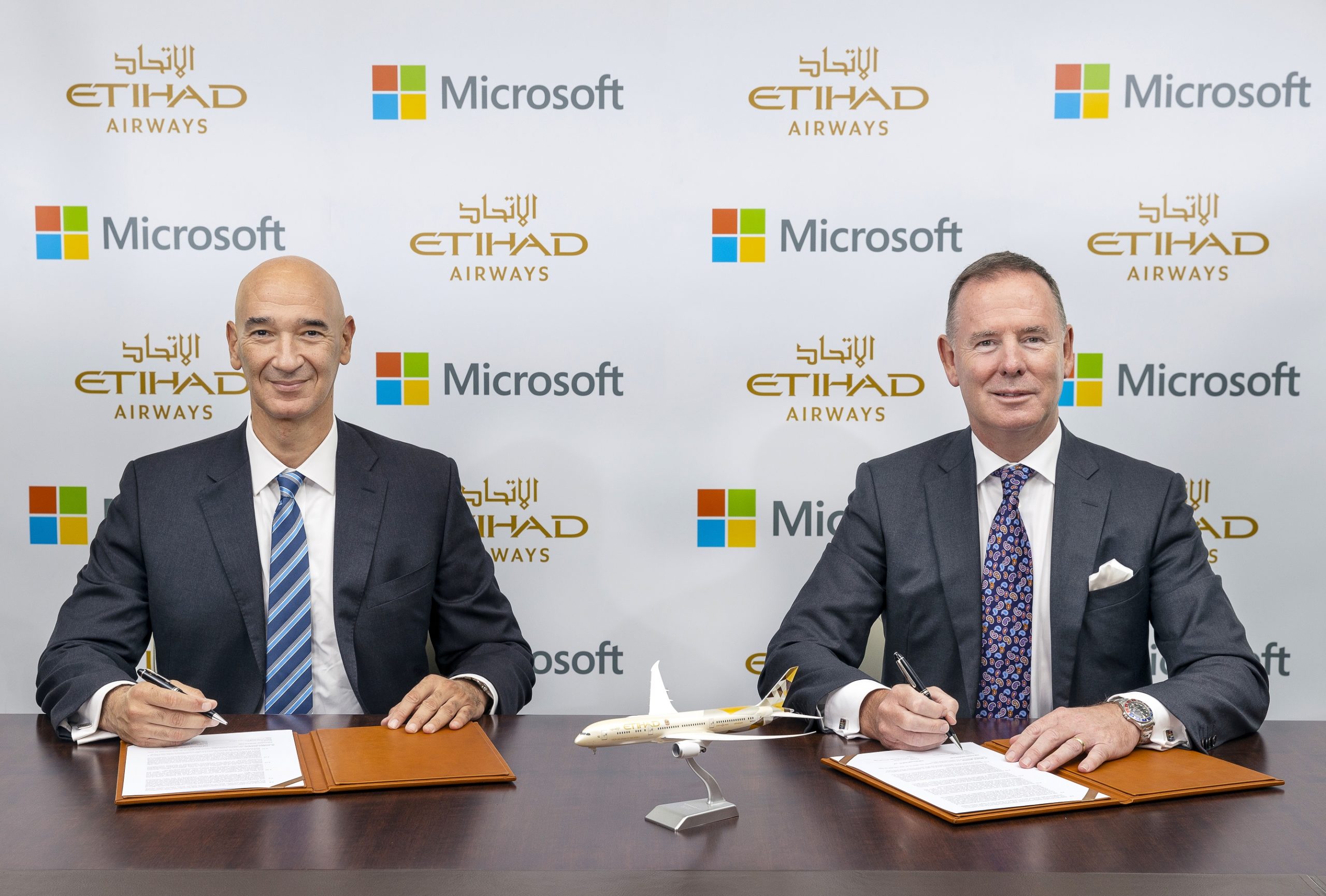 ETIHAD AIRWAYS PARTNERS WITH MICROSOFT ON DRIVING SUSTAINABILITY STRATEGY