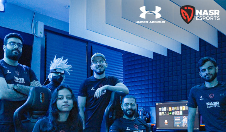 UNDER ARMOUR PARTNERS WITH NASR ESPORTS – THE REGION’S BIGGEST ESPORTS CLUB