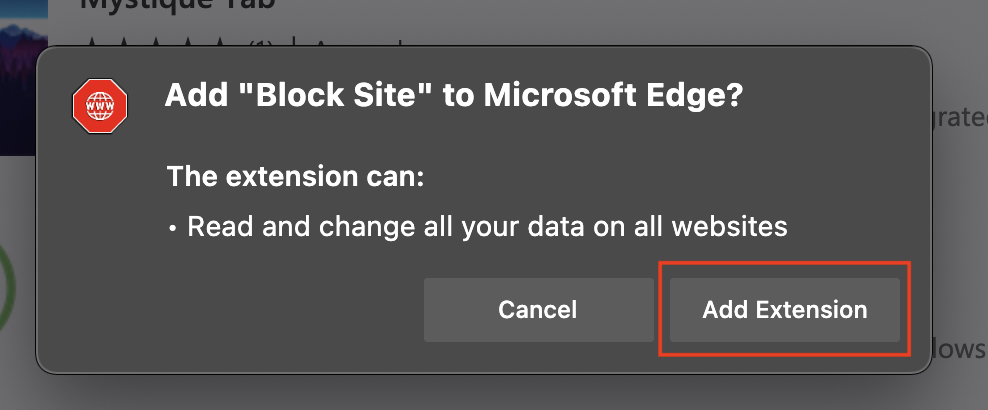 Microsoft Edge ရှိ ဝဘ်ဆိုဒ်များကို ပိတ်ဆို့နည်း