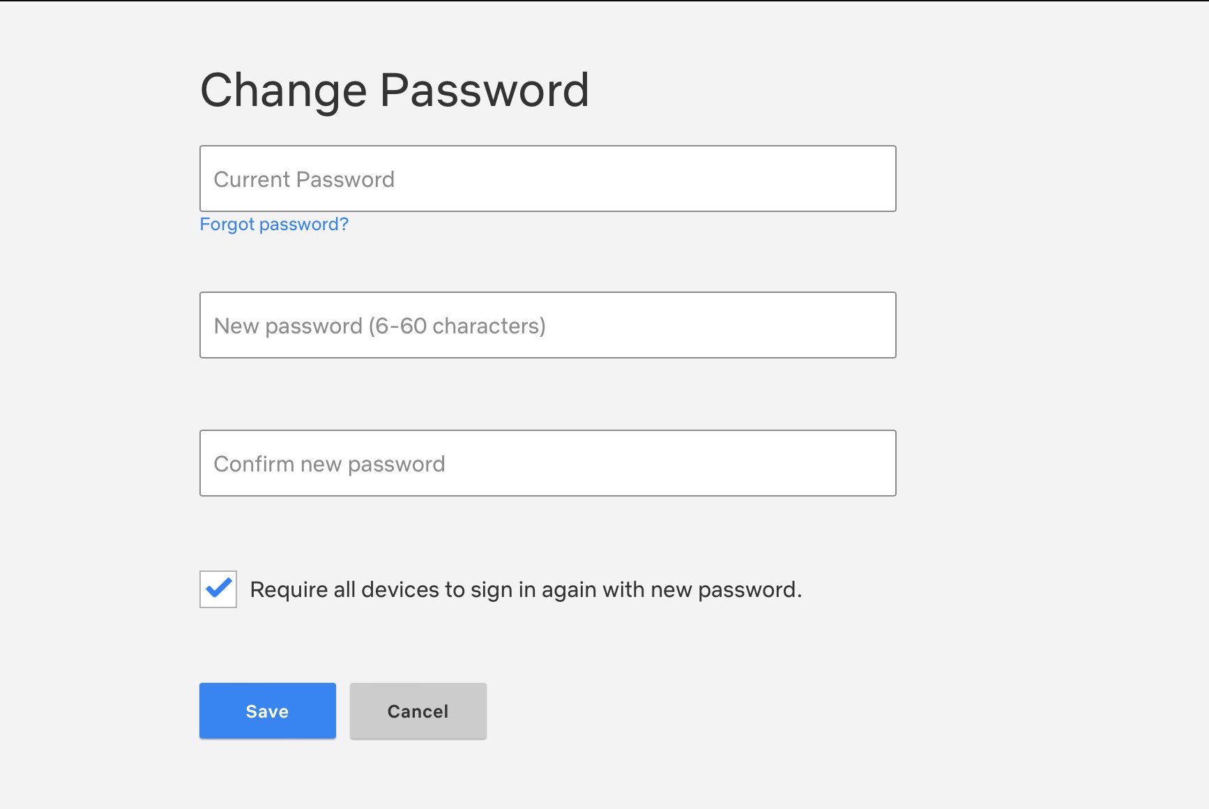 Netflixパスワードを変更する方法に関する検証済みのチュートリアル