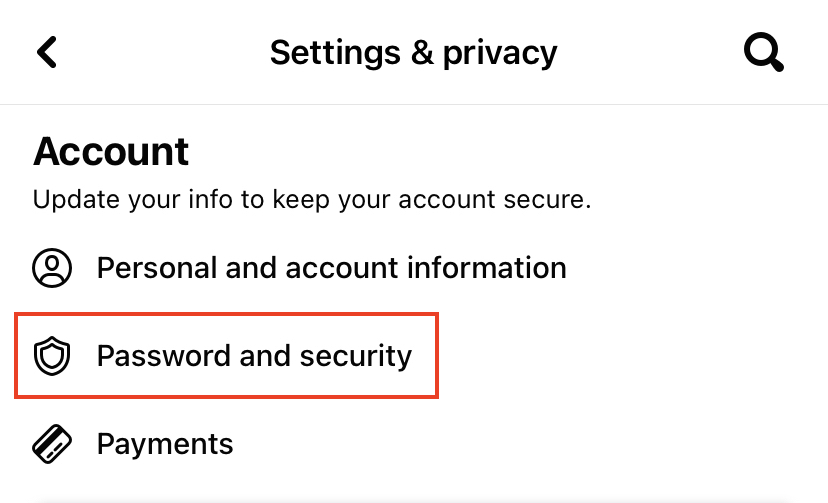 How to change the password of your Facebook Account