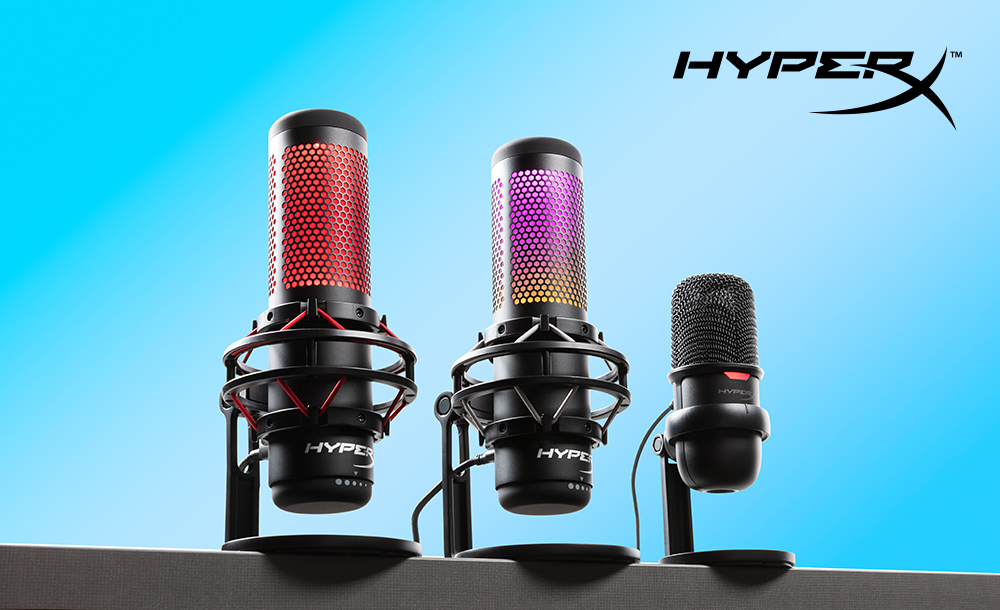 HyperX Mengirim Lebih Dari Satu Juta Mikrofon USB