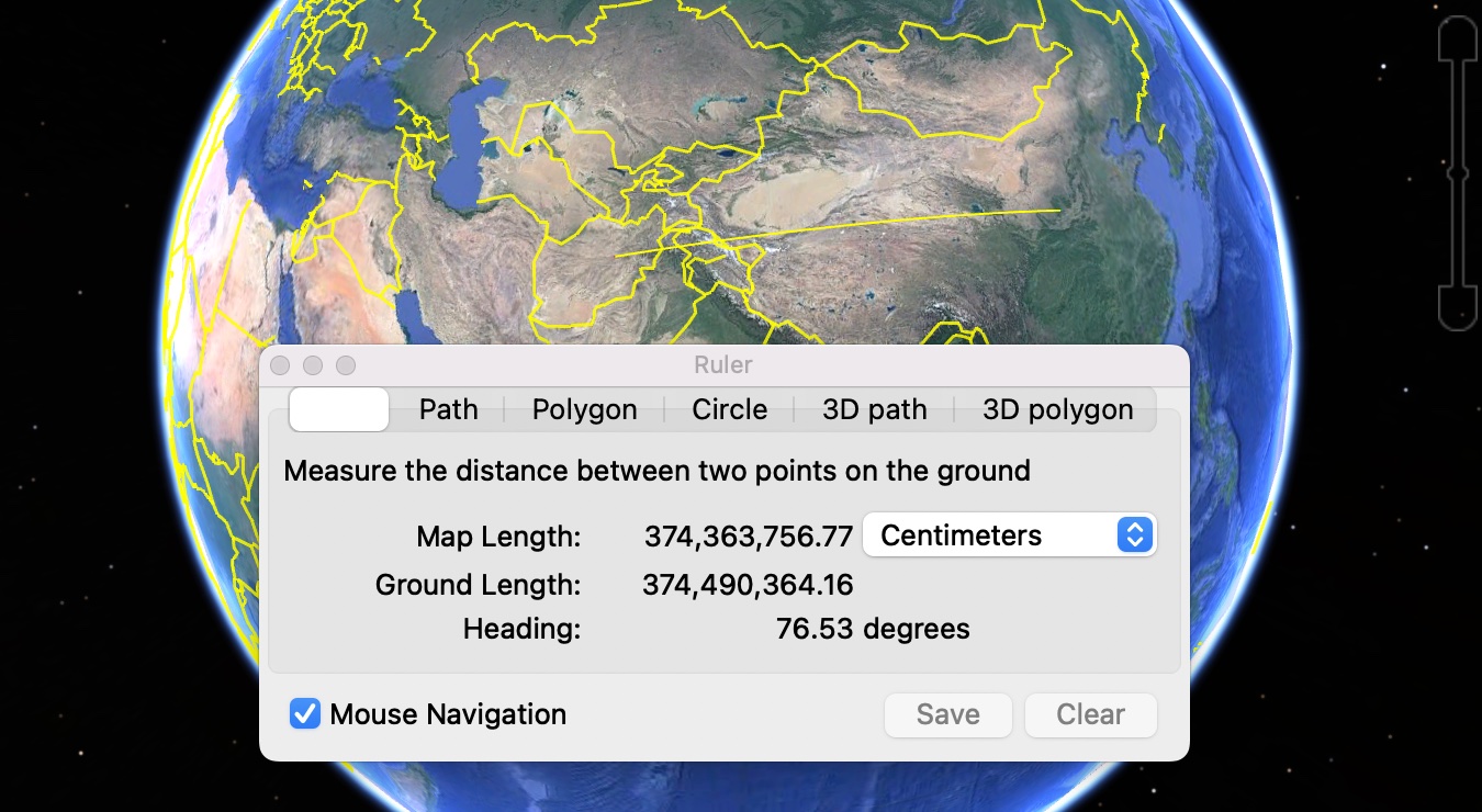 How to draw a line on Google Earth [2021]