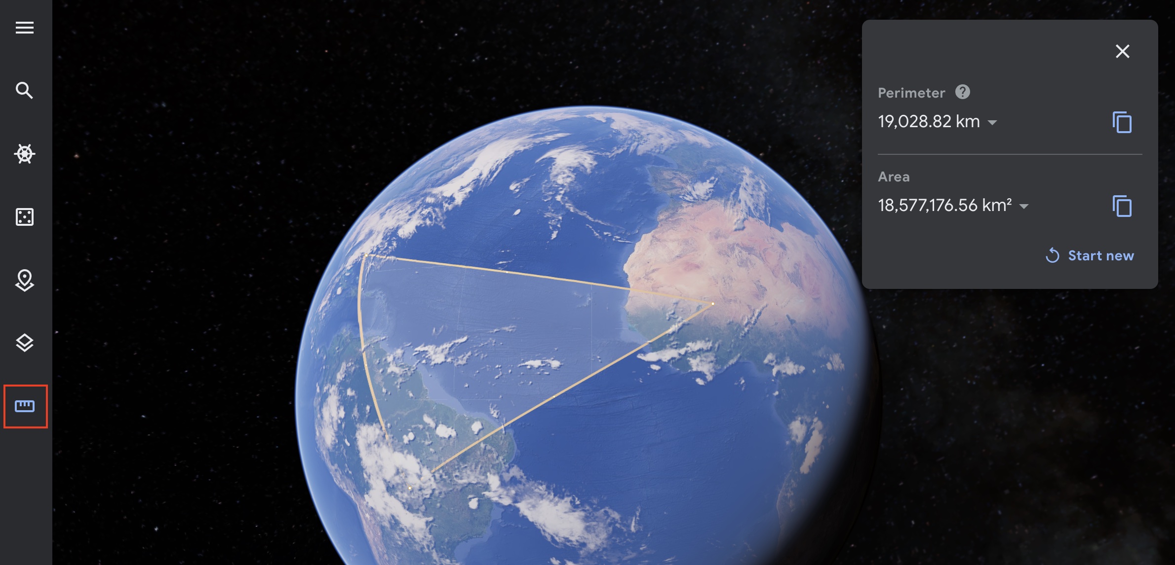 Google Earth-də hökmdardan istifadə edə bilmirsiniz? Bunun səbəbi budur