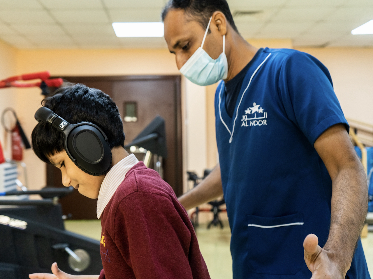 Al Noor Training Centre gifted headsets by Sennheiser Middle East
