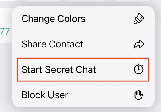 What is a secret chat on Telegram and how to start one with your friend