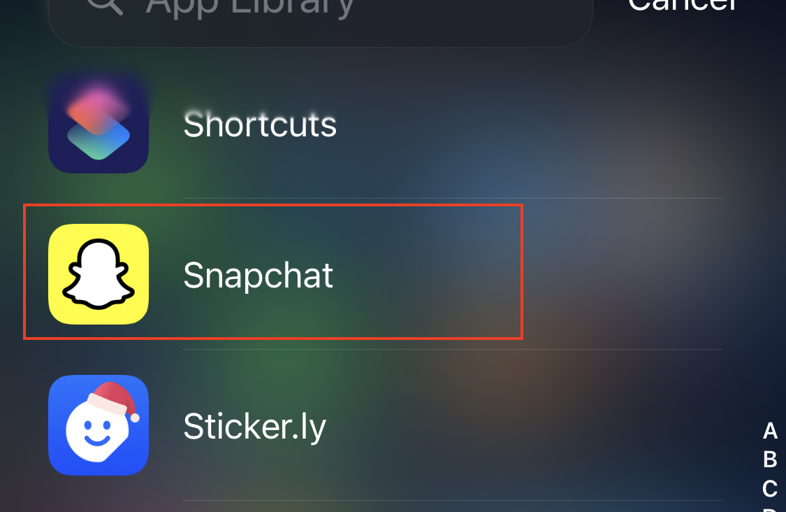 How to block a user on Snapchat