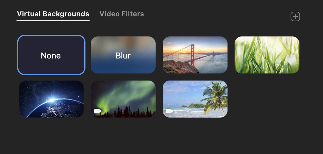 How to set a background for your Zoom Video conference