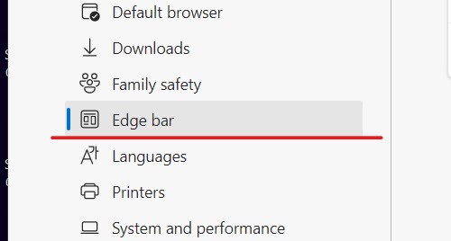 How to enable the Microsoft Edge bar on your computer