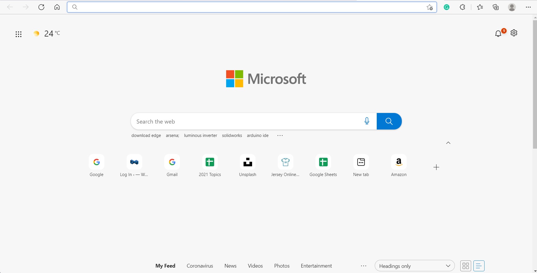 How to enable the Microsoft Edge bar on your computer