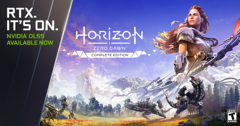 Horizon Zero Dawn Gets a Performance Increase of up to 50% with NVIDIA DLSS
